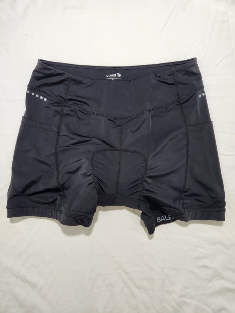 Baleaf Padded Cycling Shorts Women XL Black Bike Underwear MTB Stretch Sporty